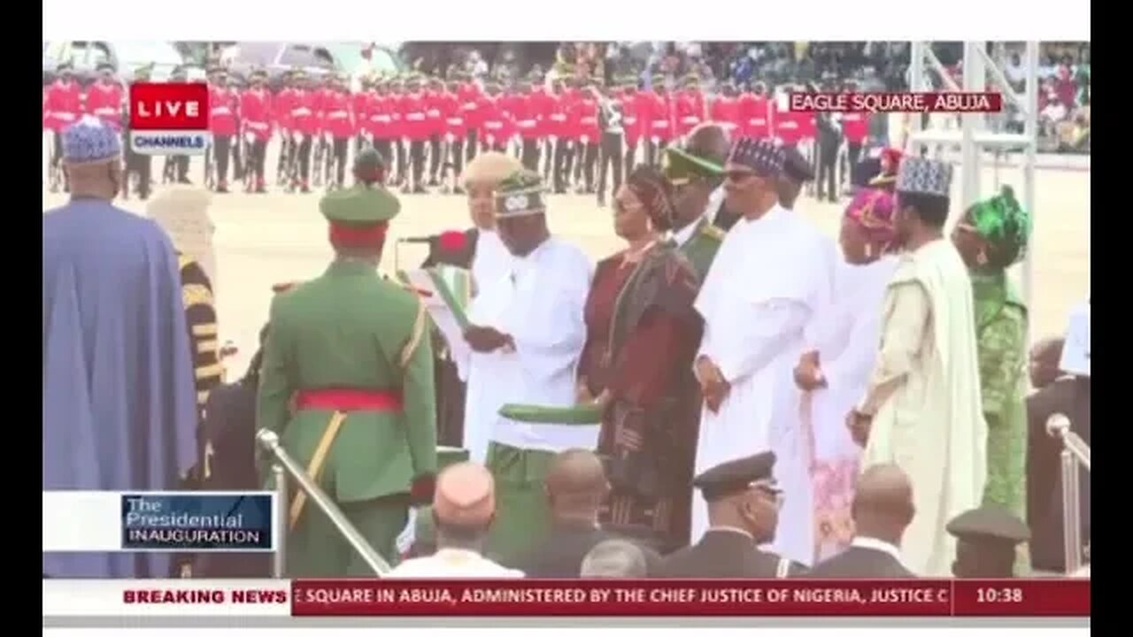 President Bola Ahmed Tinubu takes Oath of Office