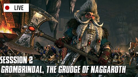 🔴Live- Grombrindal, The Grudge of Naggaroth - Ultimate Crises - TW: Warhamer 3