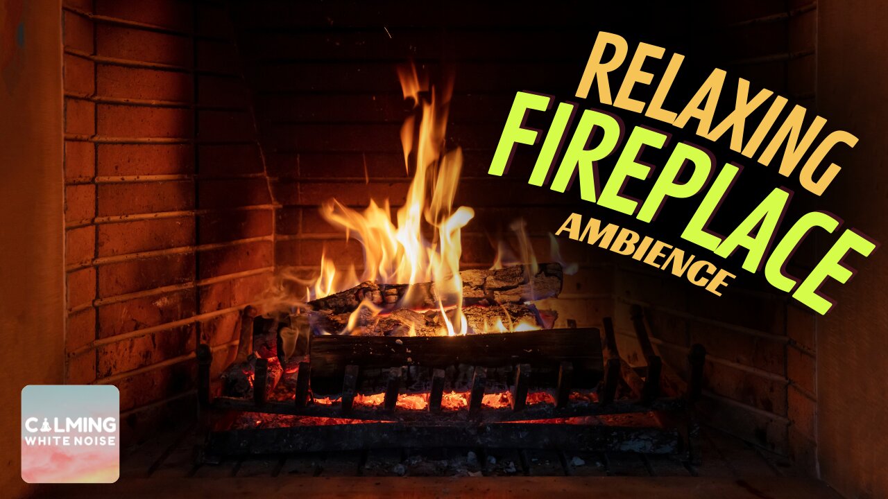 Relaxing Fireplace Ambience | Crackling Firewood Sound for a Cozy Evening