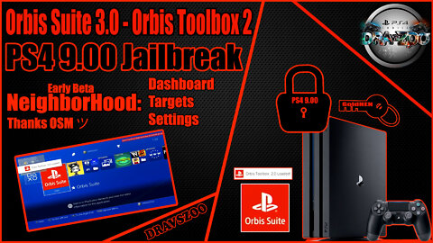PS4 Orbis Suite 3.0 Early Beta ,Orbis Toolbox 2 ,OrbisNeighborHood | Rest Mode Test | Quick Testing