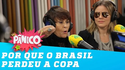 Sensitiva diz porque o Brasil perdeu a Copa da Rússia