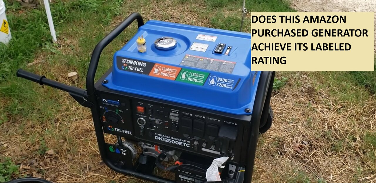 EPISODE 63: TESTING NEW GENERATOR FOR POWERING MY HOME IN EMERGENCIES