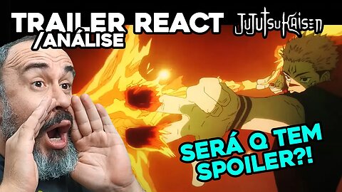 TÁ INSANO!!! | REACT / análise TRAILER JUJUTSU KAISEN ARCO SHIBUYA.