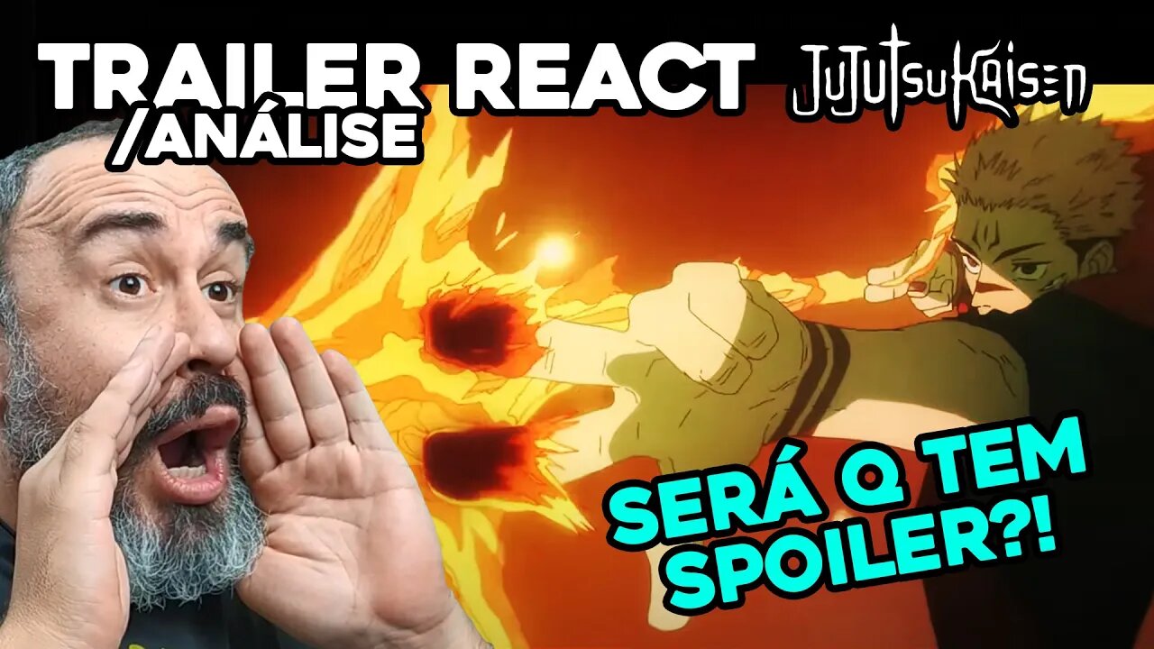 TÁ INSANO!!! | REACT / análise TRAILER JUJUTSU KAISEN ARCO SHIBUYA.