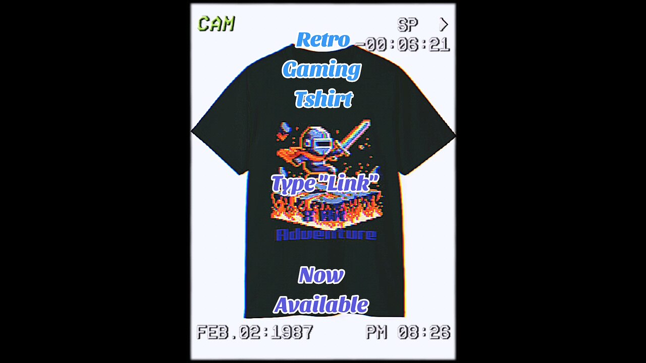 Retro gaming Shirts Now Available