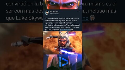 La destreza de Ahsoka #ahsokatano #starwars