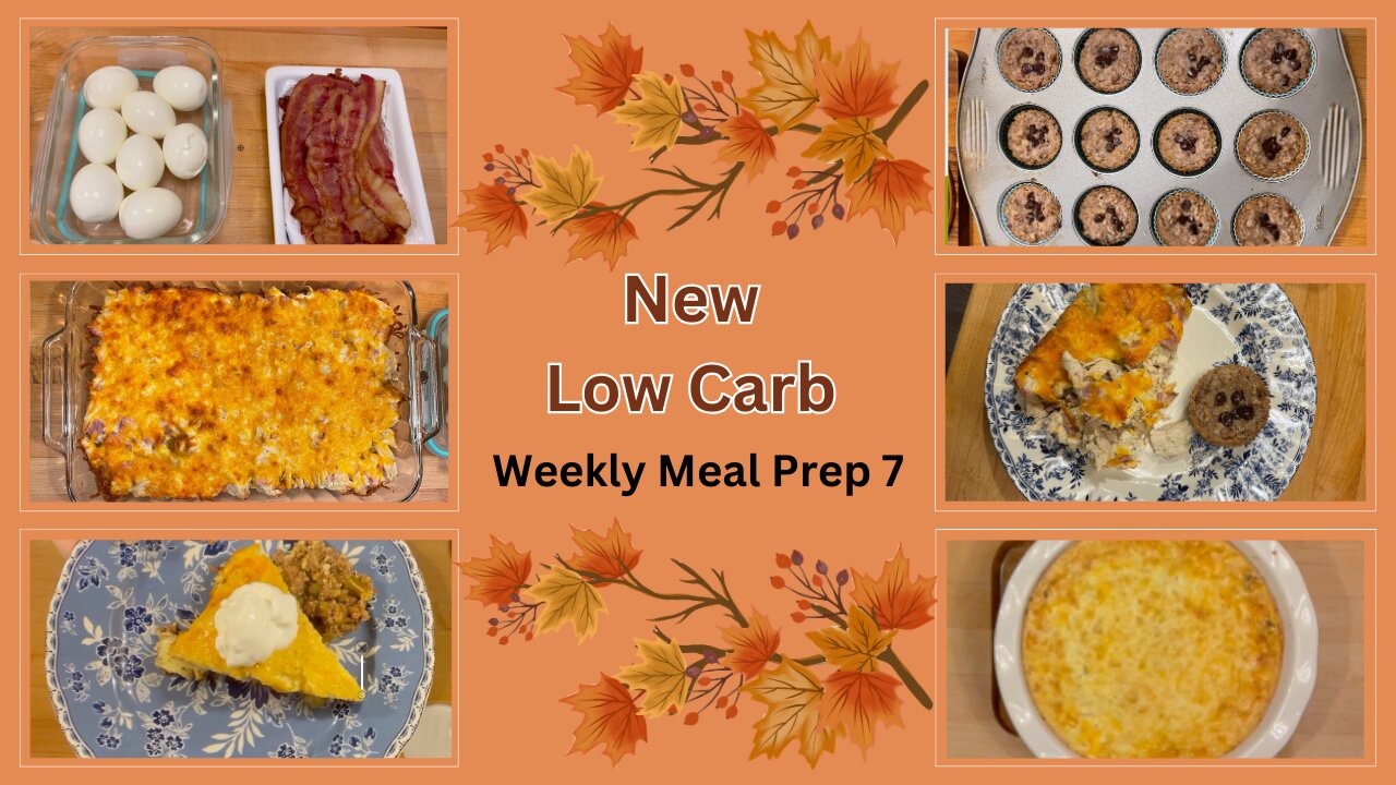 Weekly Low Carb Meal Prep 7