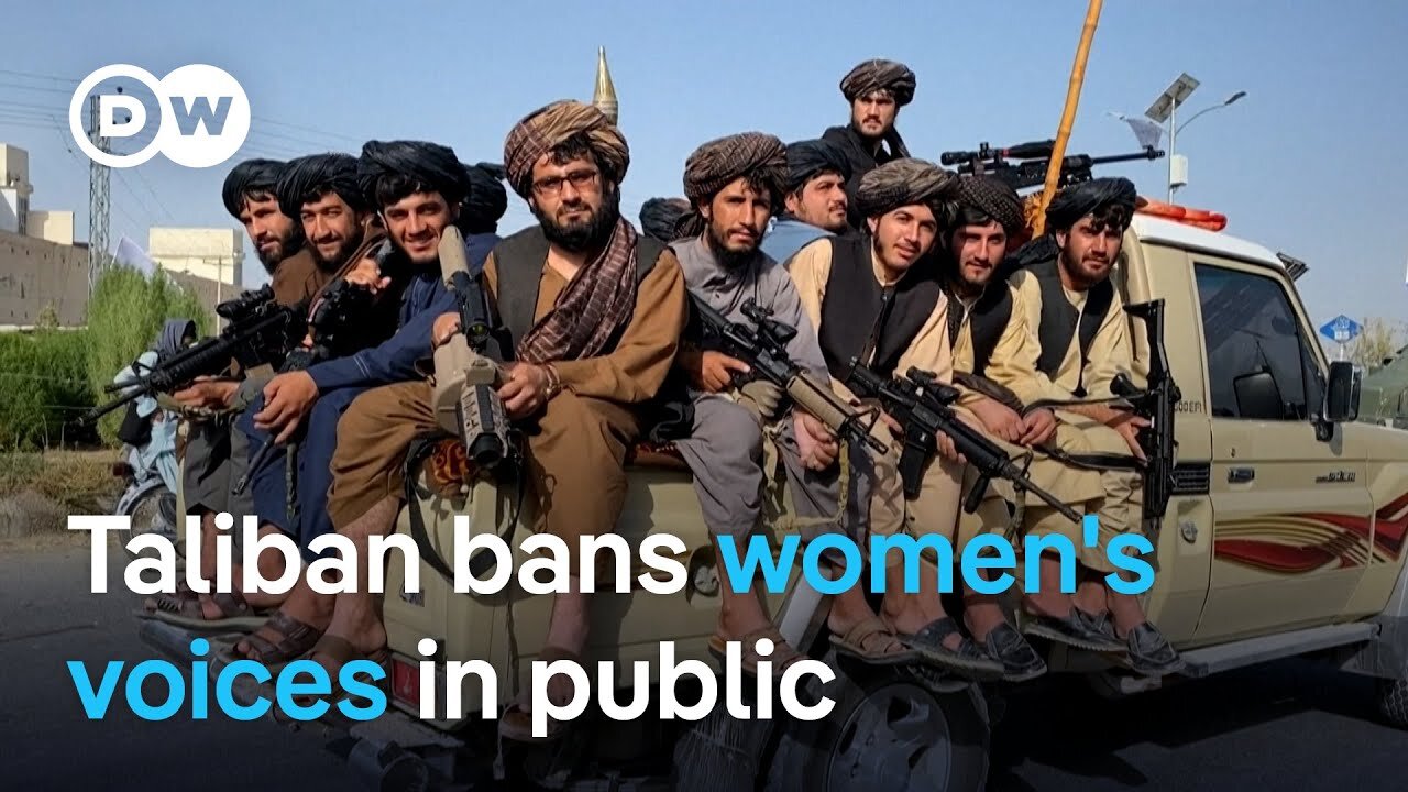 Afghan women sing online to protest latest crackdown on their rights | DW News