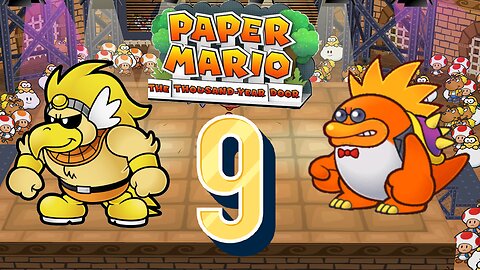 paper mario the thousand year door part 9: beat the hawk, beat the boss