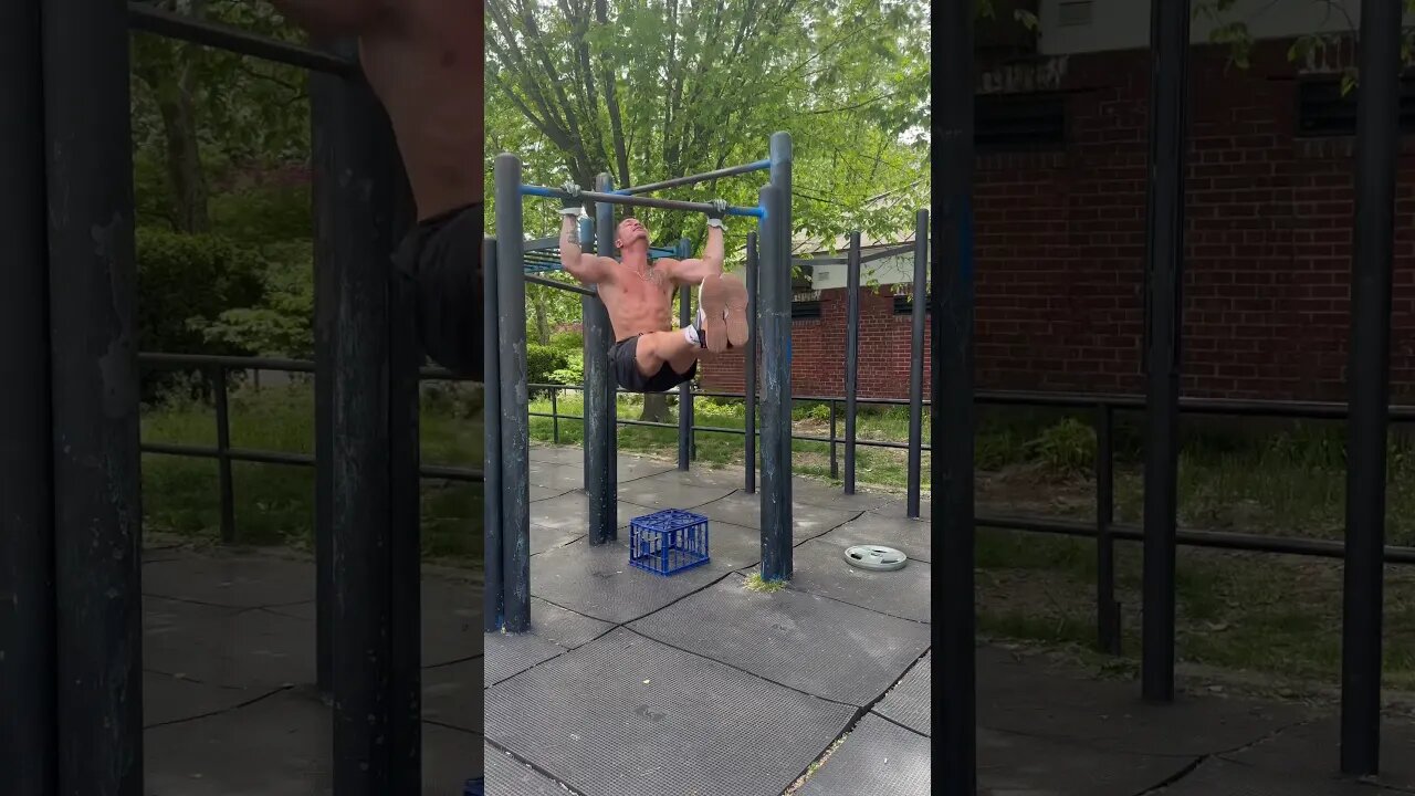 The BEST Exercise for a BIG BACK & STRONG CORE | L Sit Pull Ups