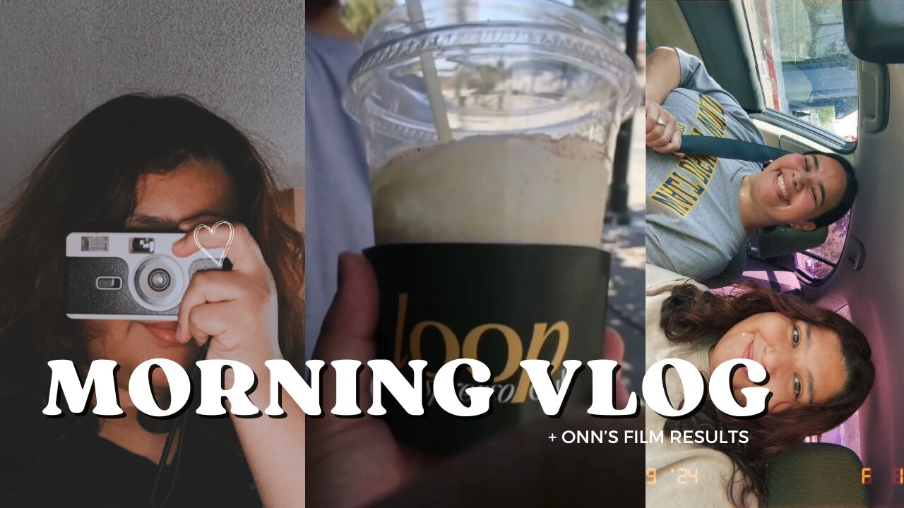 Mini Morning Vlog | Onn's Camera Film Developed | Vlog #2