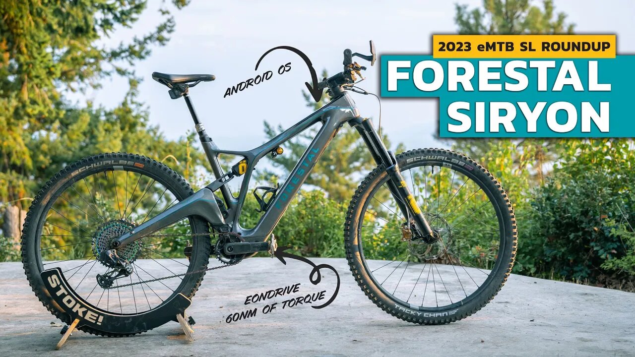 Forestal Siryon Review - SL eMTB Shootout - Beautifully Unique #mtb