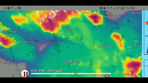 Storm Tracker Radar in Smith County, Texas