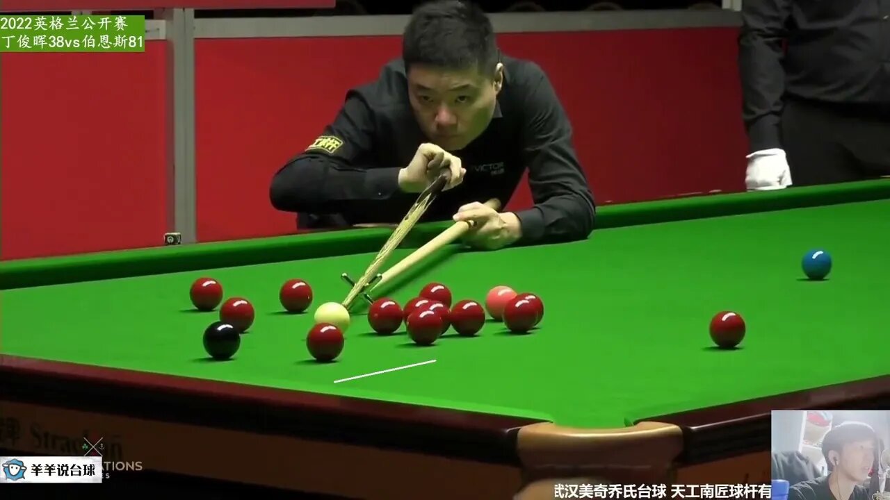 4 %% Ding Junhui asked his opponent to open a shot without any gaming experience