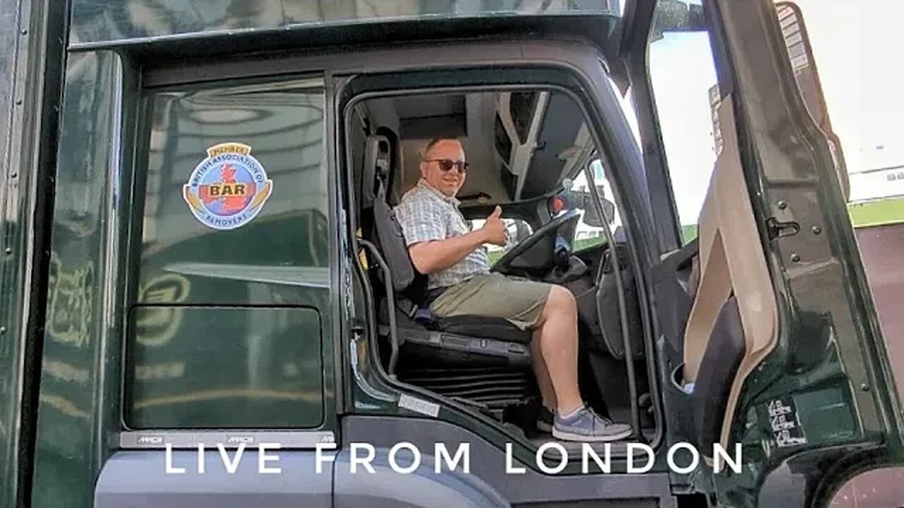 The Boston Trucker goes to London, UK