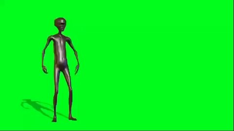 dancing alien