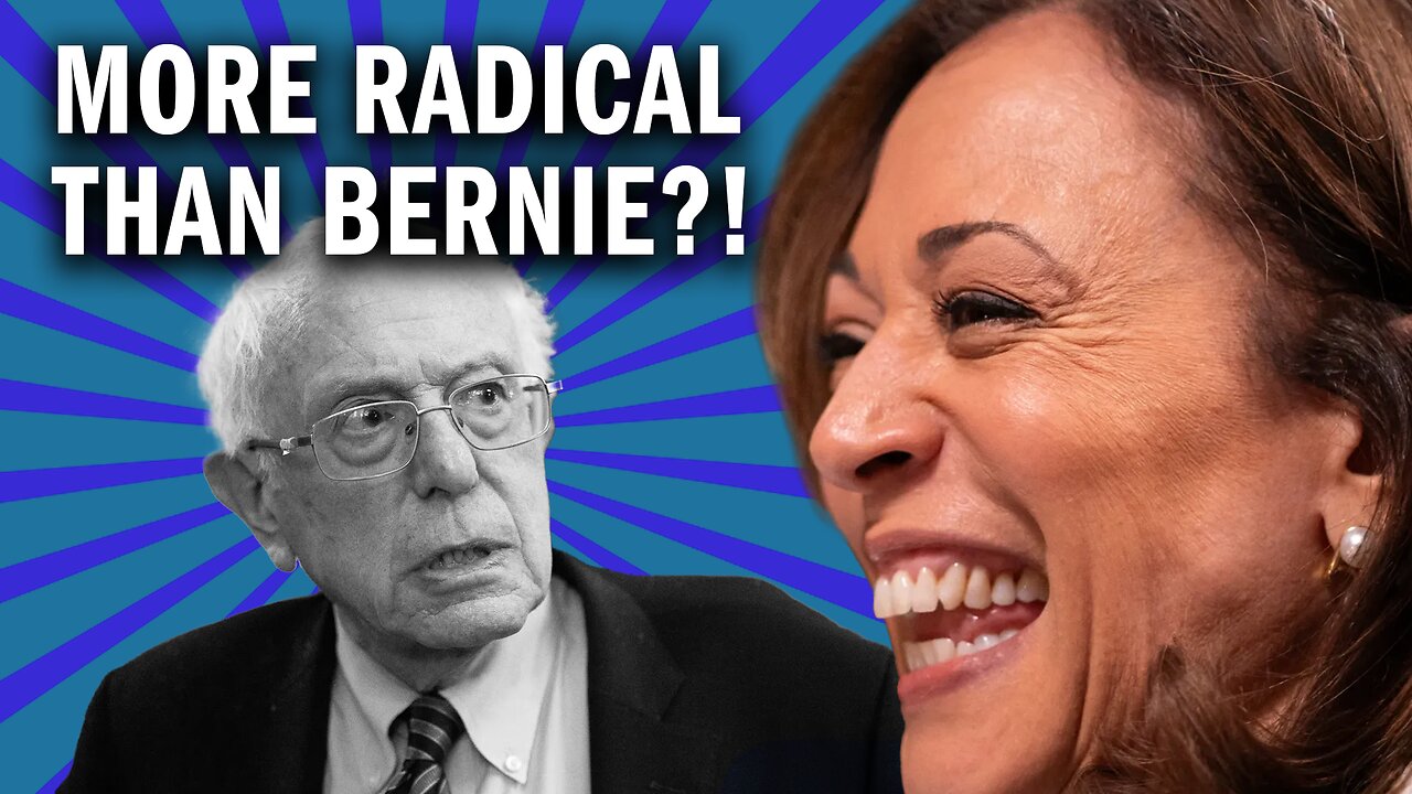 Kamala Ran to the LEFT of Bernie Sanders?!