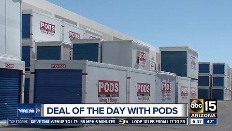 Deal of the Day: PODS storage