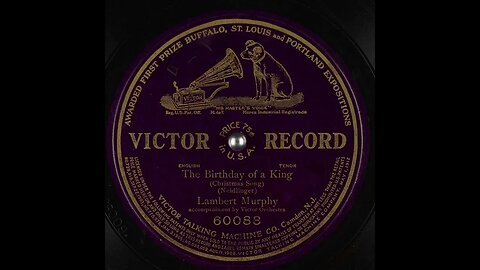 The Birthday of a King - Lambert Murphy