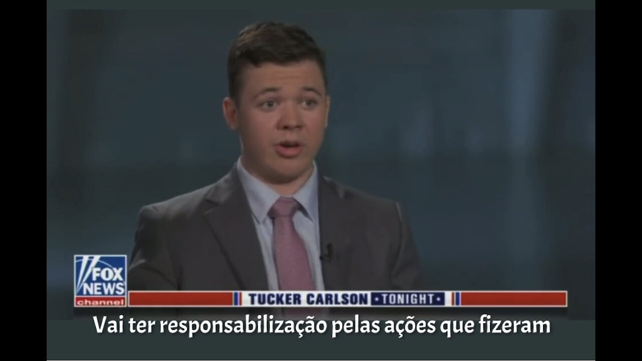 Kyle Rittenhouse diz que vai processar a mídia mentirosa
