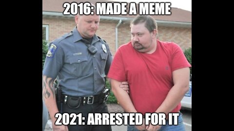 Arrested for a MeMe