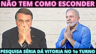 BOLSONARO EM DESESPERO - Pesuisa XP/IPESPE confirma vitória de LULA