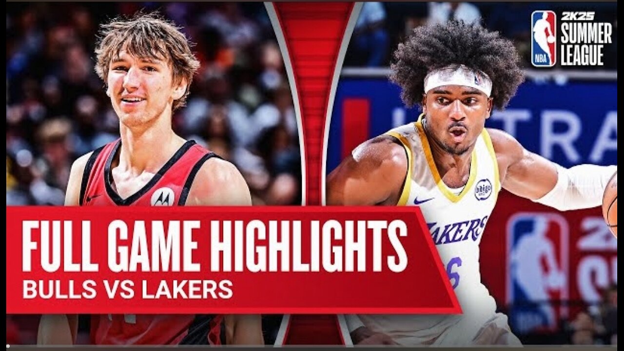 BULLS vs LAKERS | NBA SUMMER LEAGUE | FULL GAME HIGHLIGHTS