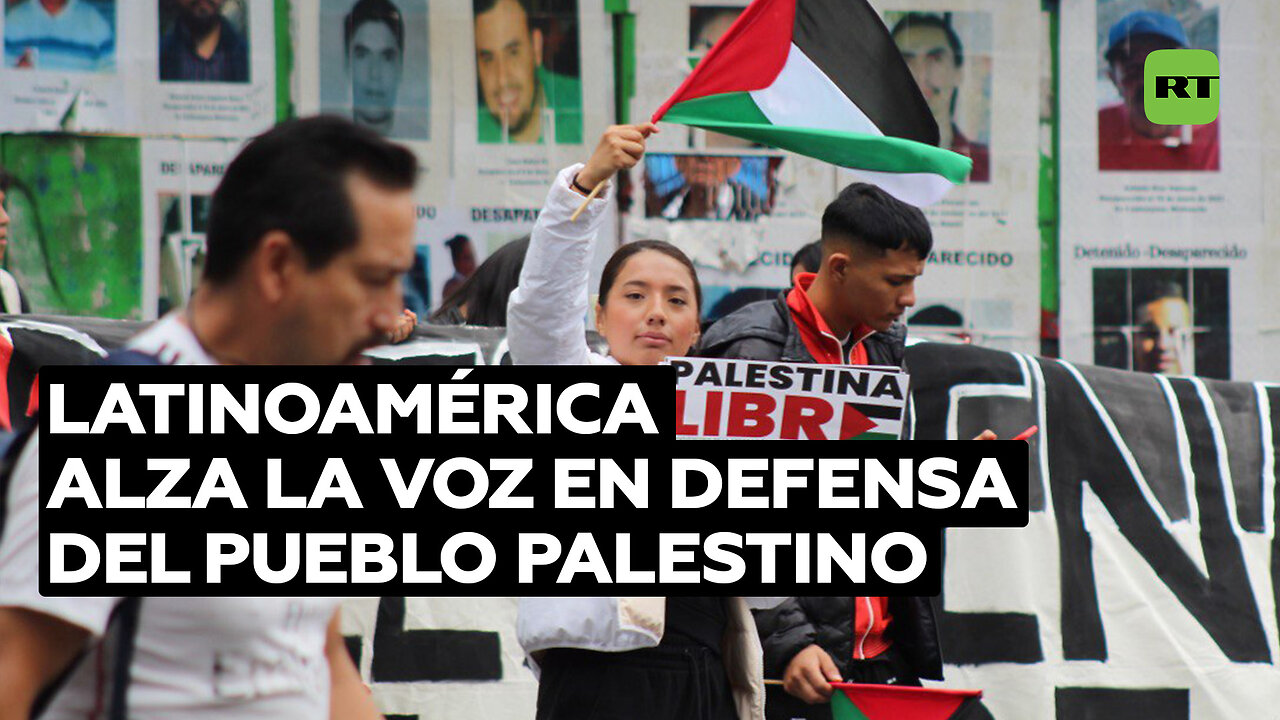 Latinoamérica alza la voz en defensa del pueblo palestino ante ataques israelíes y apoyo de EE.UU.