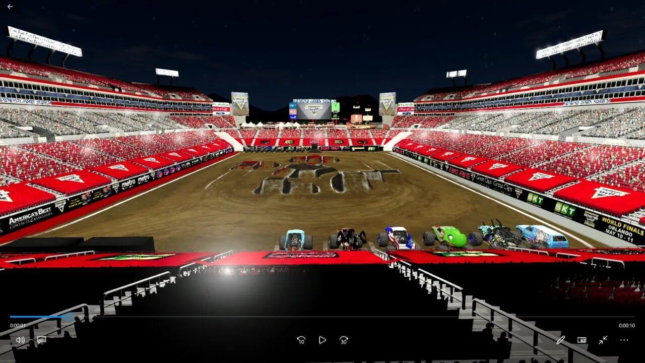 Tampa 2022|Monster Tour BeamNG.Drive Monster Jam #beamngdrivemonsterjam