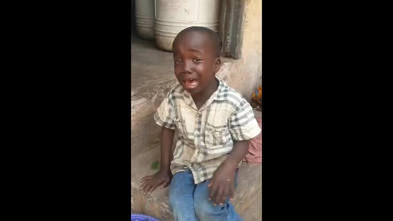 Baby crying 😂😂