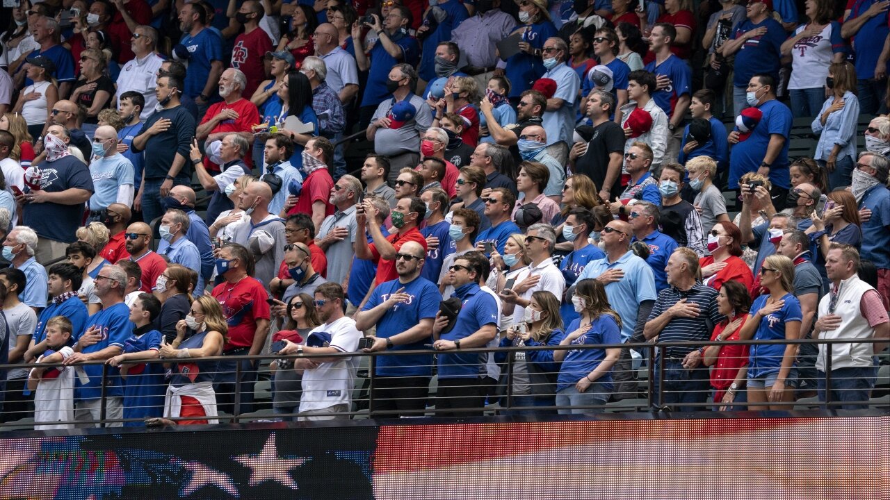 Sellout Crowd Packs Texas Rangers Home Opener