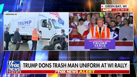 Trump Explaining the Garbage Truck is Comedy GOLD 😂😂😂