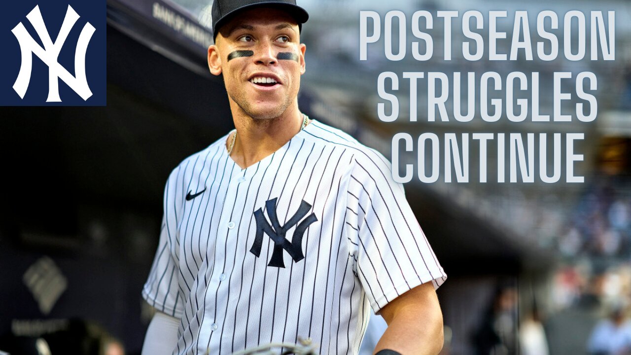 Aaron Judge still trying to shed narrative about struggles in postseason as Royals tie series