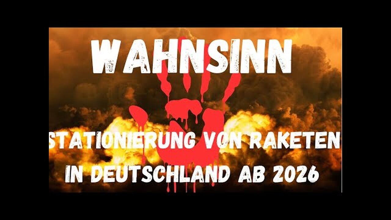 Wahnsinn! 🤯Stationierung von Raketen in Deutschland auf NATO-Gipfel beschlossen