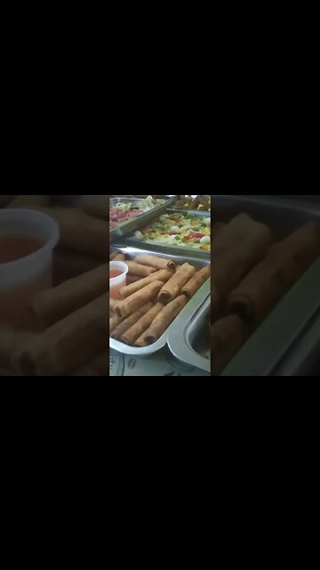 Birthday Party Fried Kitchen,shrimps ans lumpia