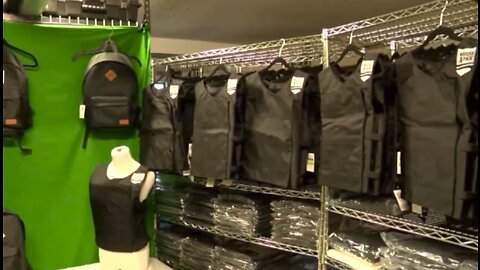 Larry James: Wellington father creates bulletproof backpack for daughter to take to school, hopes to keep students safe