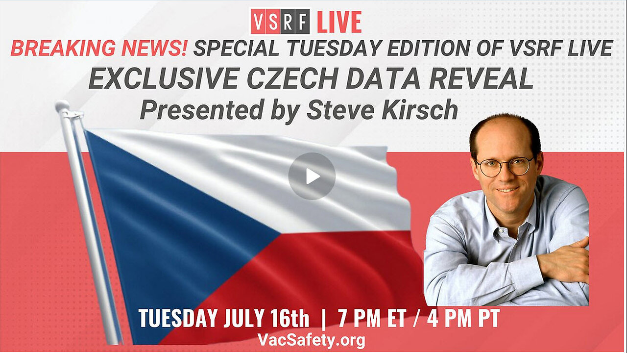 VSRF Live #134.5: Special Tuesday Evening Episode! Czech Record Level Data Reveal