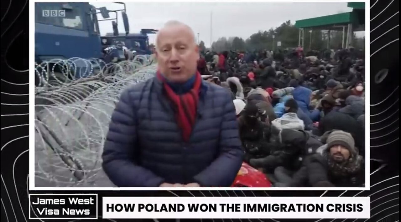 How Poland Fixed The Immigration Crisis Shocks Everyone>EU>Build a Wall.