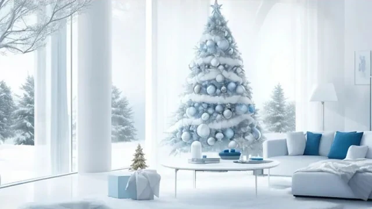 Candy Coated Minimalist Christmas Design Decor Ideas and Inspiration "BLUE"