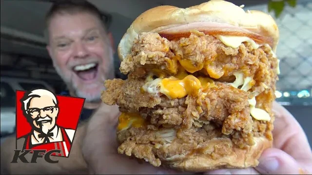 The KFC Triple Stacker From The KFC Secret Menu!