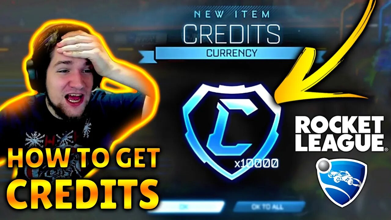 How to Get CRERDITS in Rocket League + Giveaway