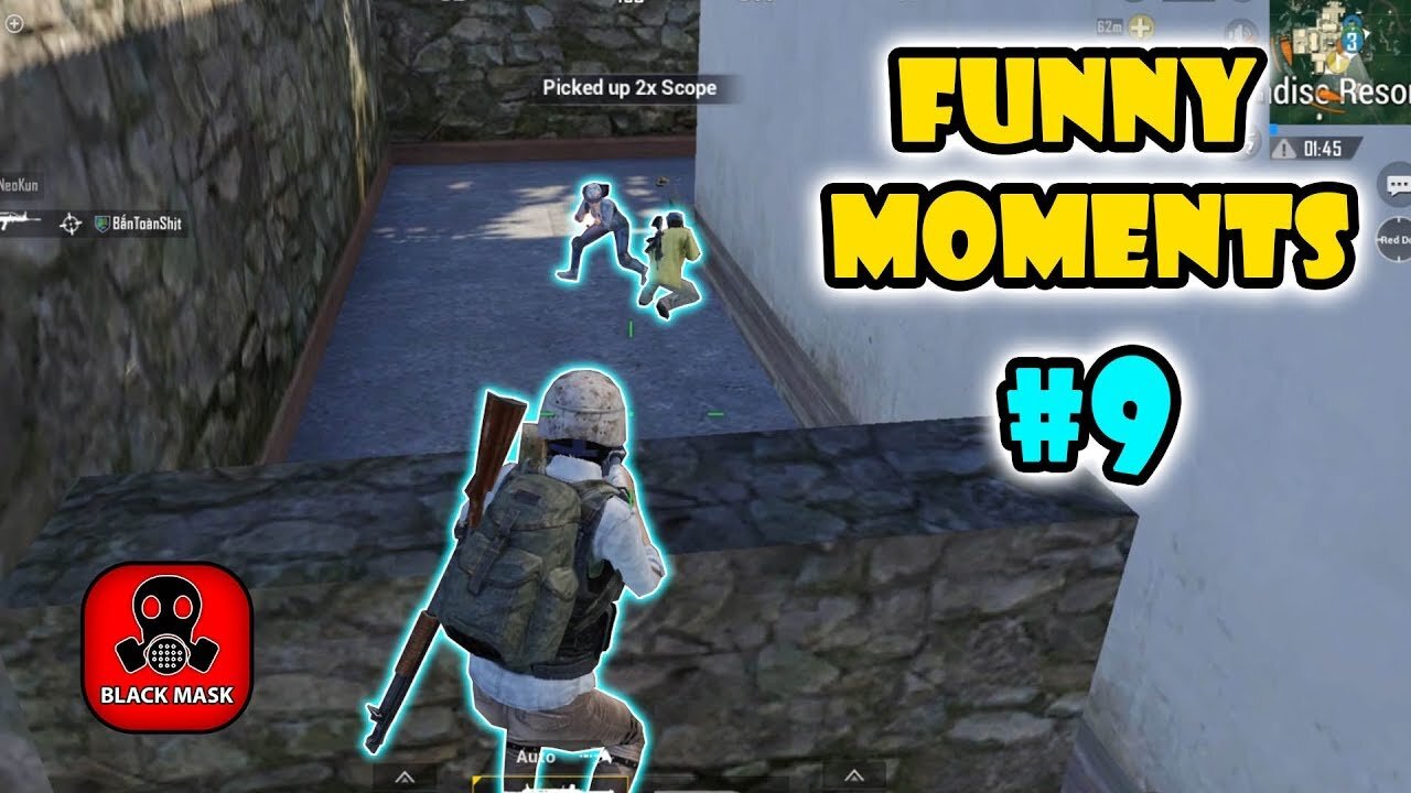 PUBG Mobile Funny Moments EP 9 - Black Mask