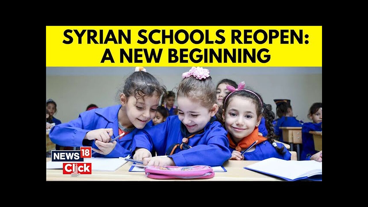 Syria News | Syria’s Schools Reopen A Week After Al-Assad’s Overthrow | Syria War News | N18G