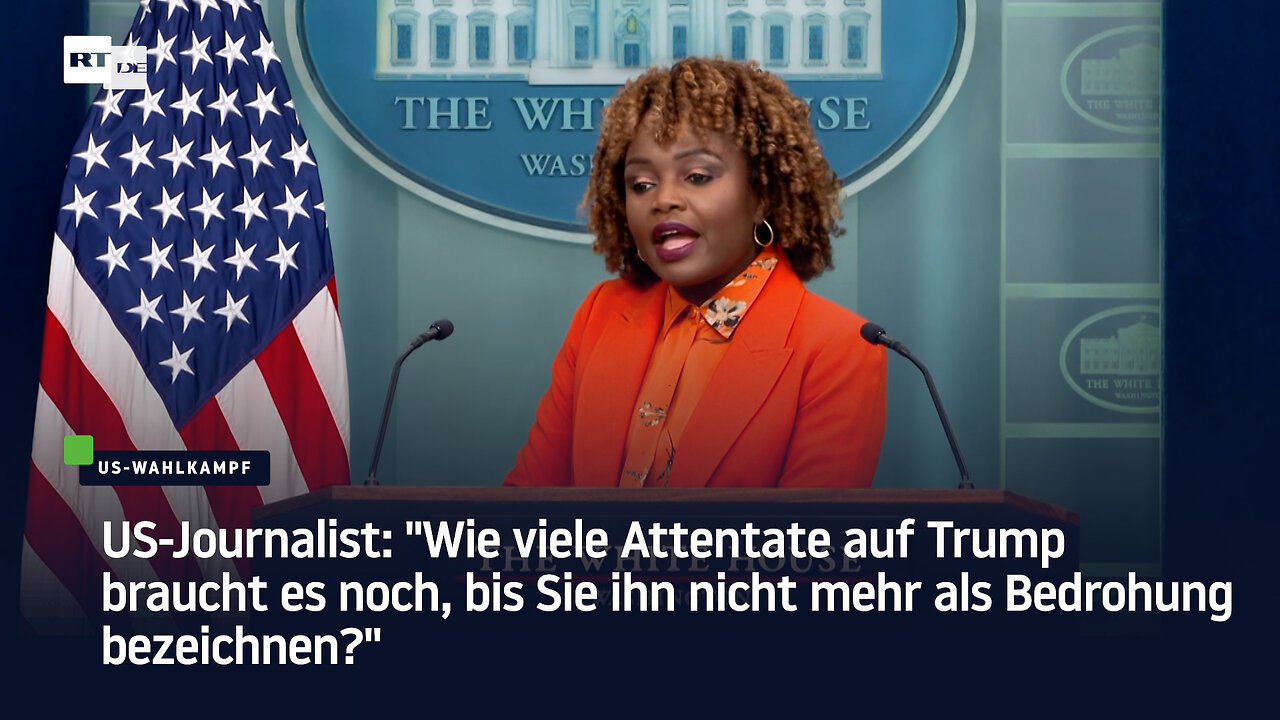 US-Journalist: "Wie viele Attentate auf Trump braucht es noch?"