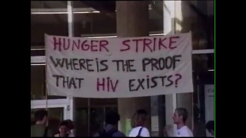 NEVER BROADCAST CHANNEL 4 NEWS REPORT FROM 1998 CHALLENGES EXISTENCE OF HIV 'VIRUS'
