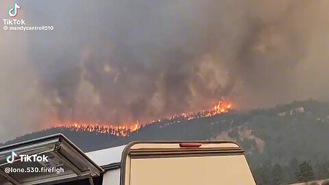 Meanwhile Wyoming Is Set A Blaze