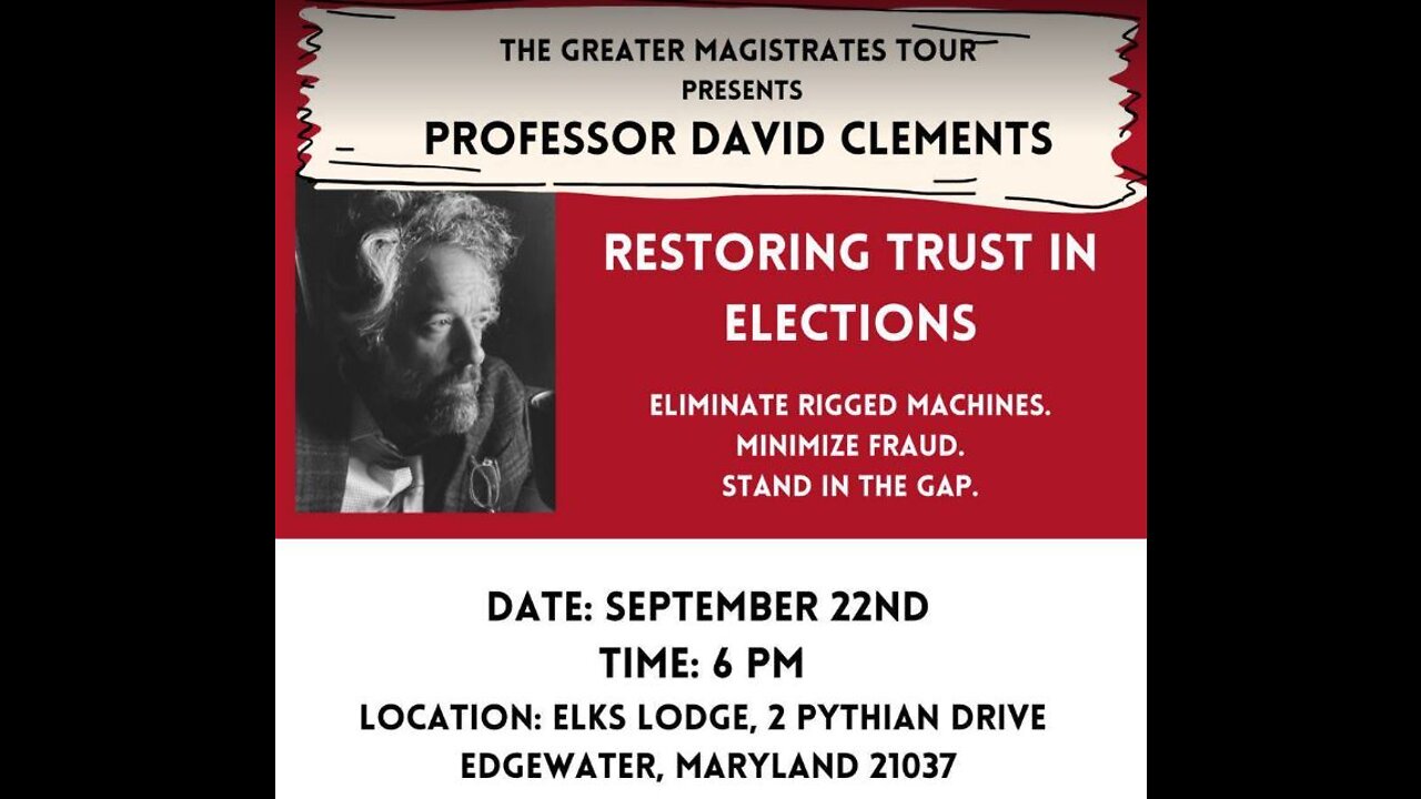 Restoring Trust in Elections
