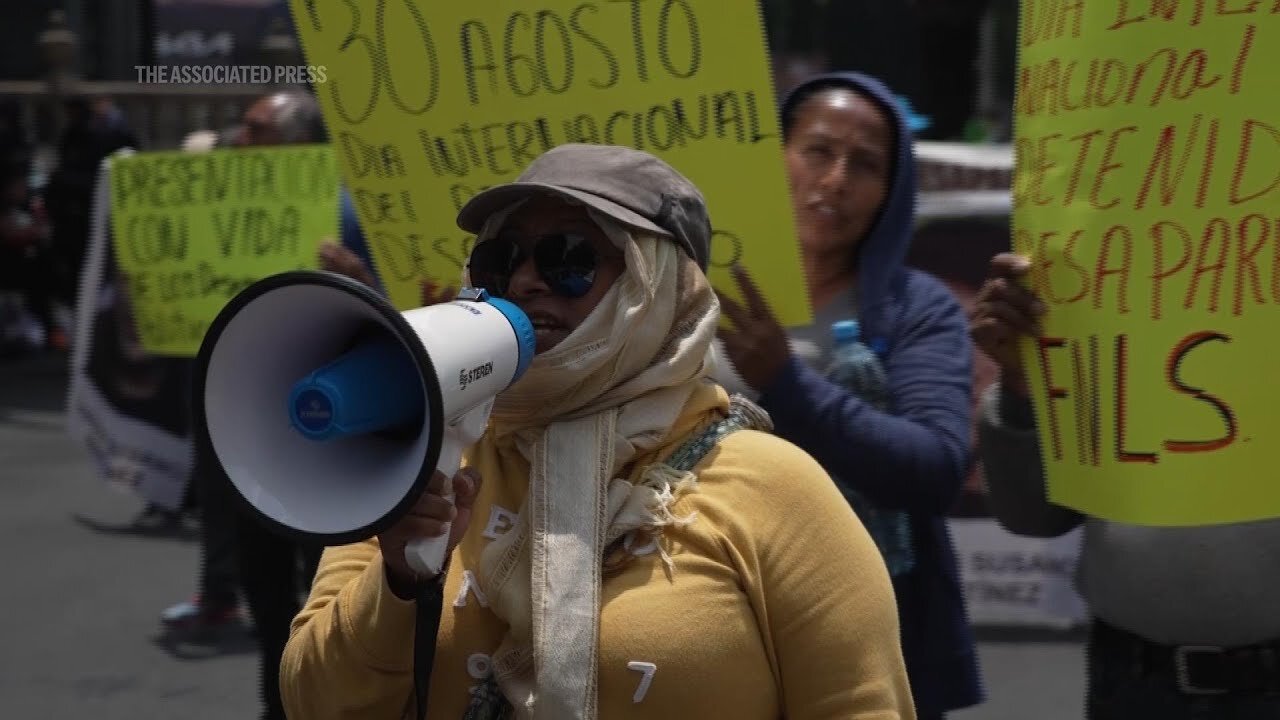 Mexicans searching for loved ones demand answers and justice on Day of the Disappeared