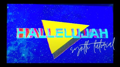 Hallelujah (Worship) Synth Tutorial
