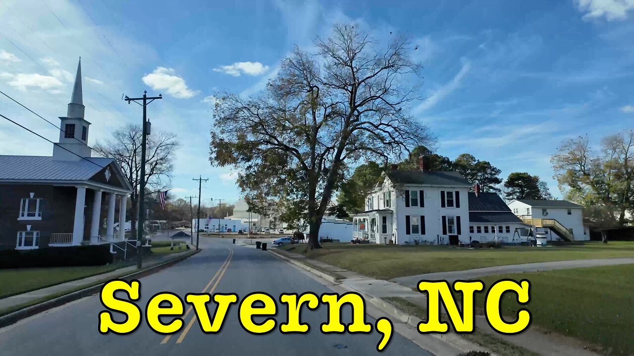 I'm visiting every town in NC - Severn, North Carolina